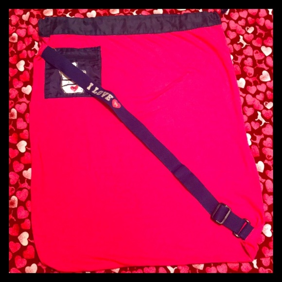 💕ⓅⒾⓃⓀ ⓋⓈ RARE Messenger/Laundry Bag💕 - Picture 3 of 7